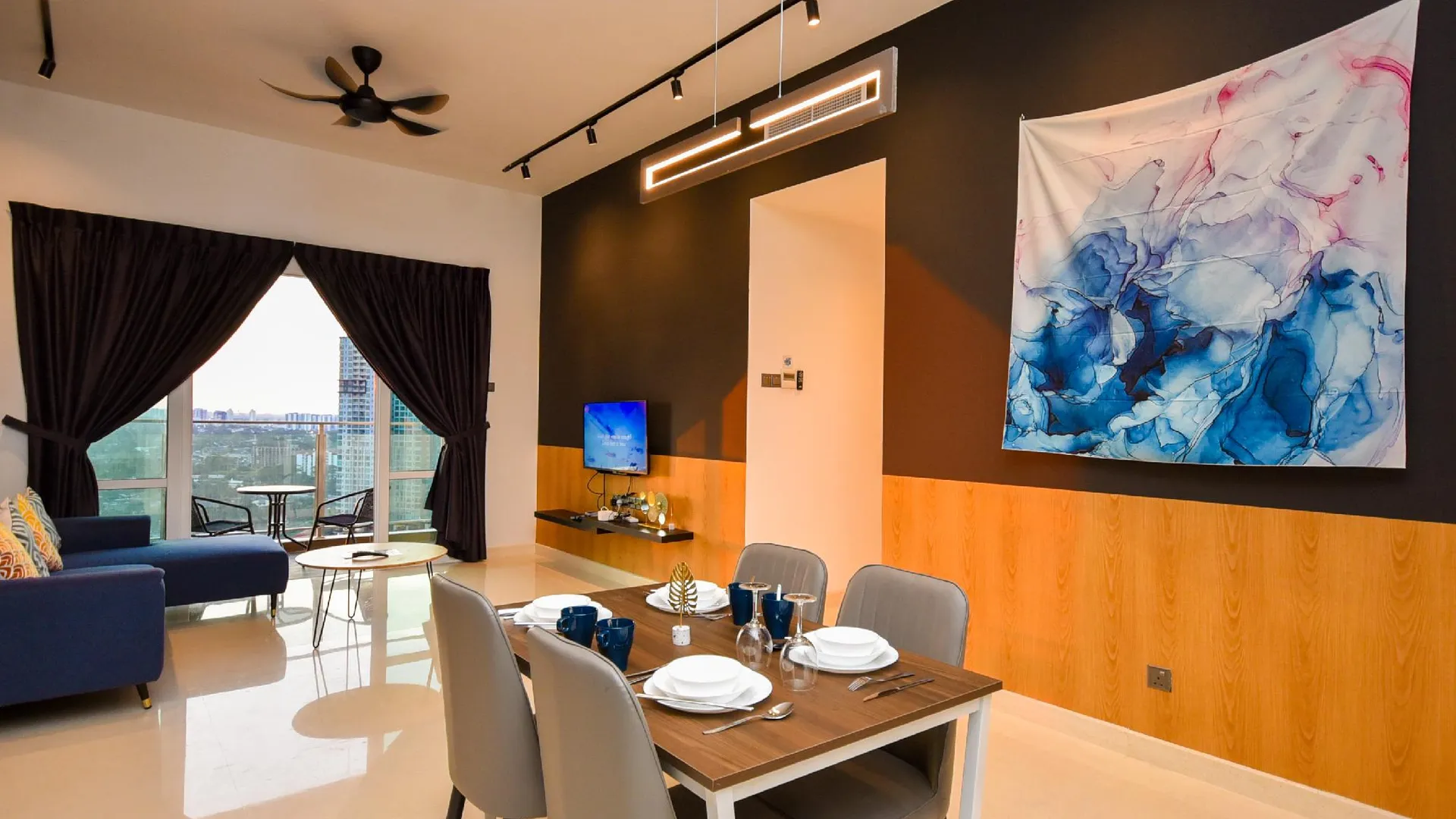 조호바루 / 조호르바루 조호바루의 아파트먼트 (1200m², 침실 2개, 프라이빗 욕실 2개) 4성급 싱글룸 로비