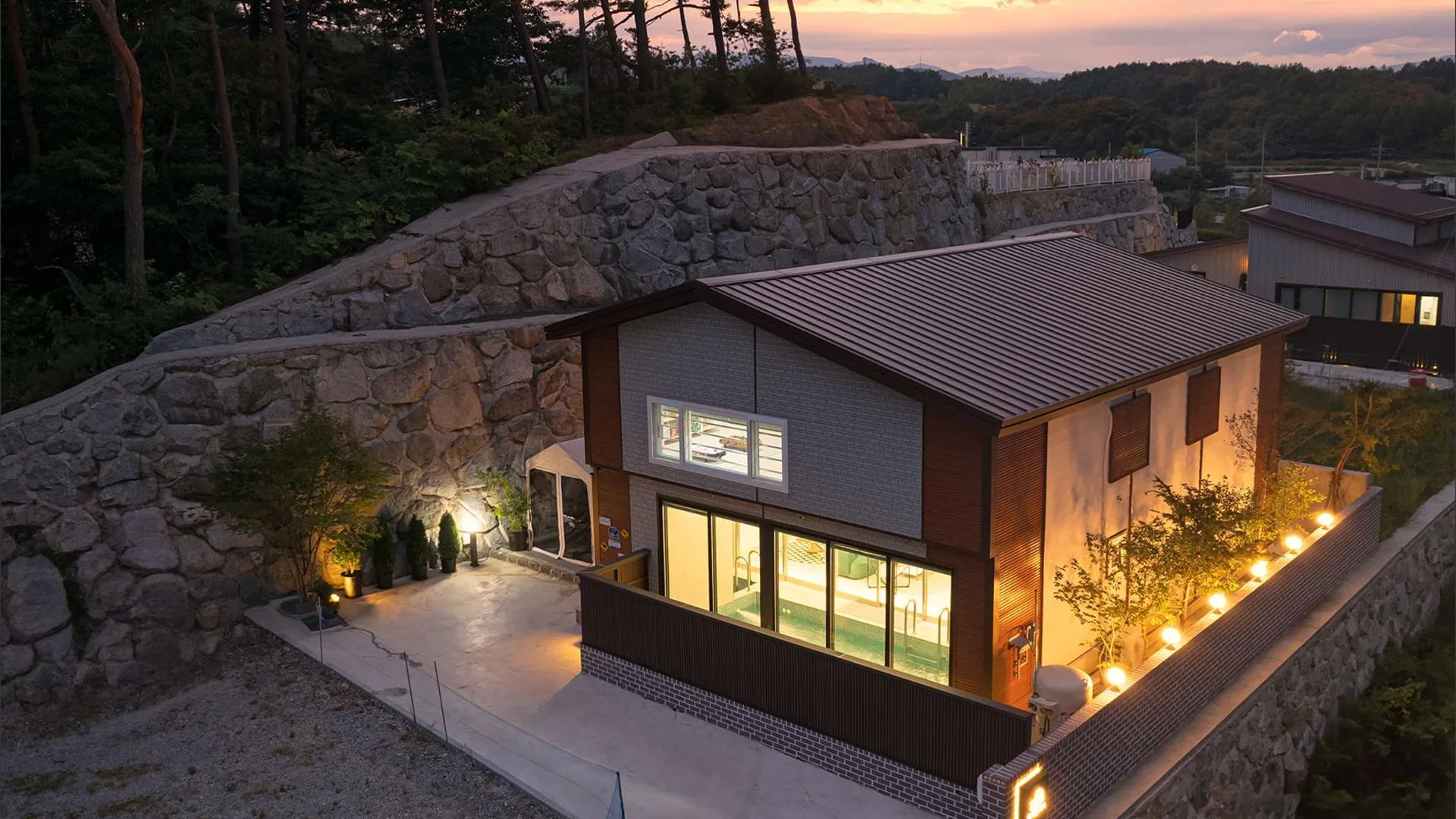 가평 강릉 메이플604 2성급 싱글룸 외관