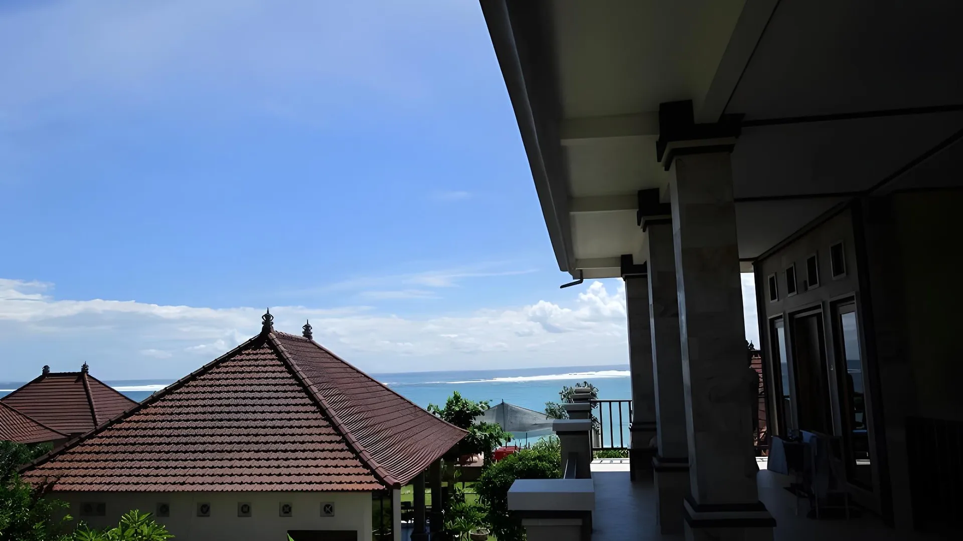 발리 요기 비치 방갈로 2성급 호텔 전망