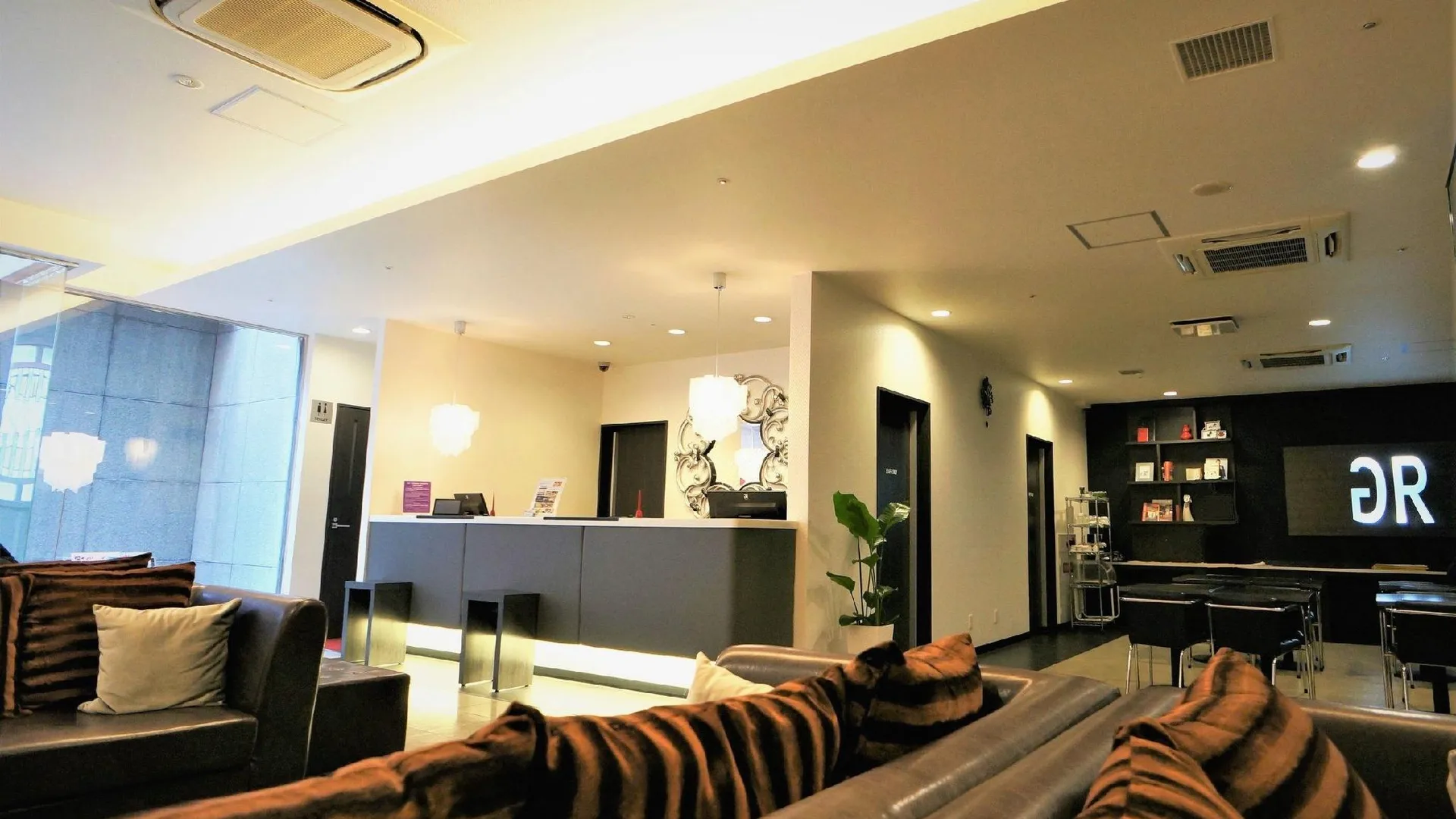 후쿠오카 그린 리치 호텔 니시테츠 오하시 에키마에 3성급 호텔 레스토랑