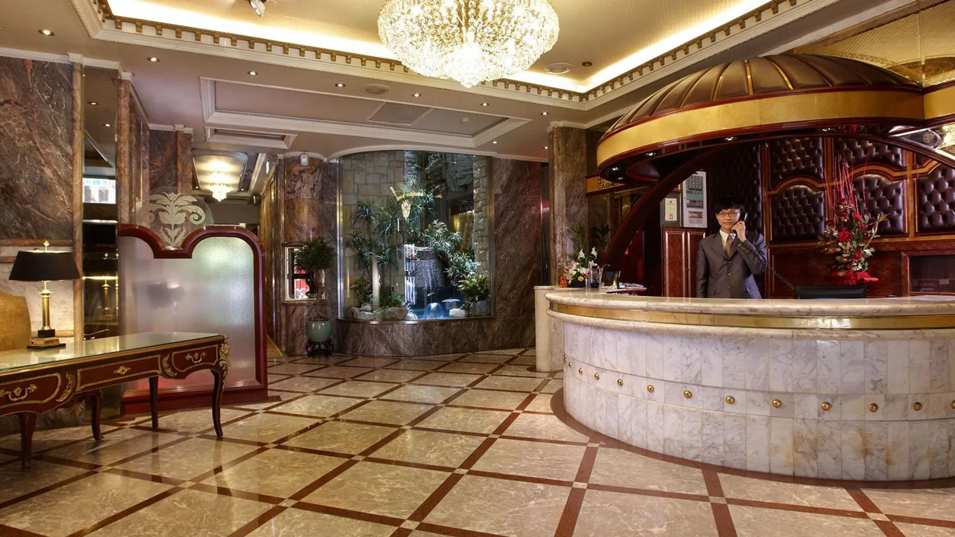 타이베이 해피니스 호텔 3성급 호텔 로비