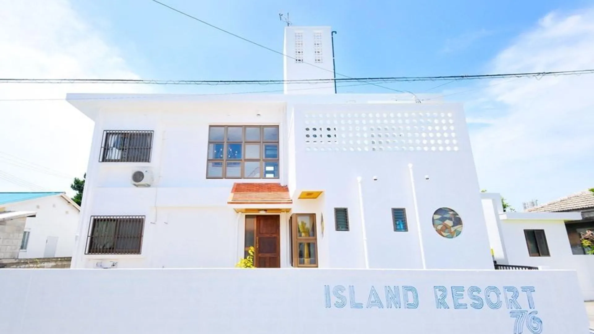 오키나와 본섬 우루마의 프라이빗 하우스 (80m², 침실 2개, 프라이빗 욕실 1개) 3성급 싱글룸 수영장