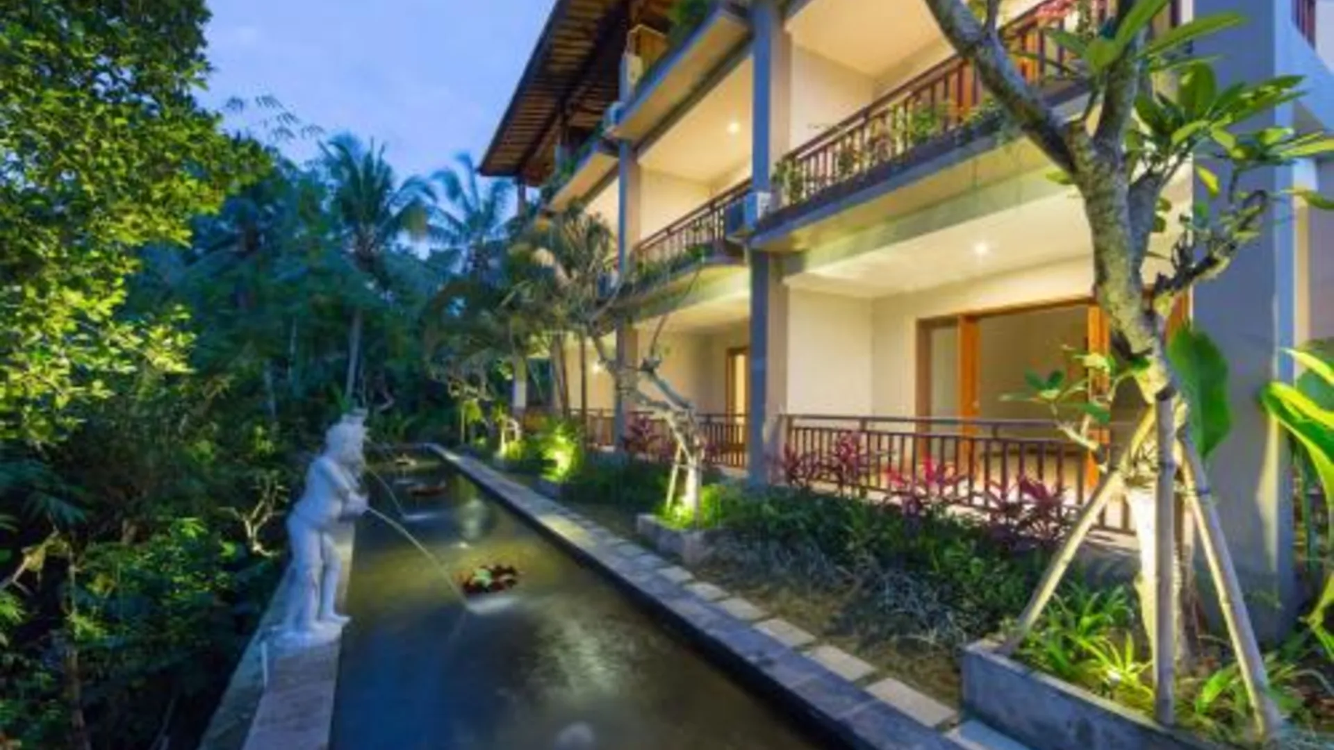 발리 알람디니 리조트 우붓 3성급 호텔 로비