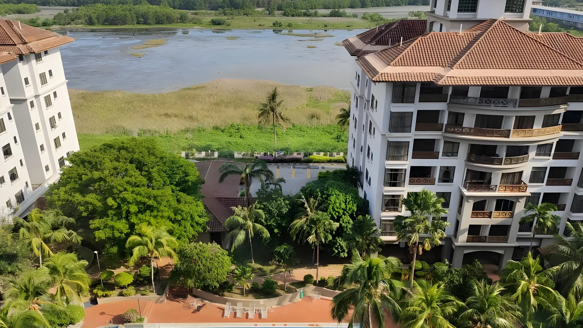 말라카 멜라카 라야의 아파트먼트 (m², 침실 1개, 프라이빗 욕실 1개) 4성급 싱글룸 로비