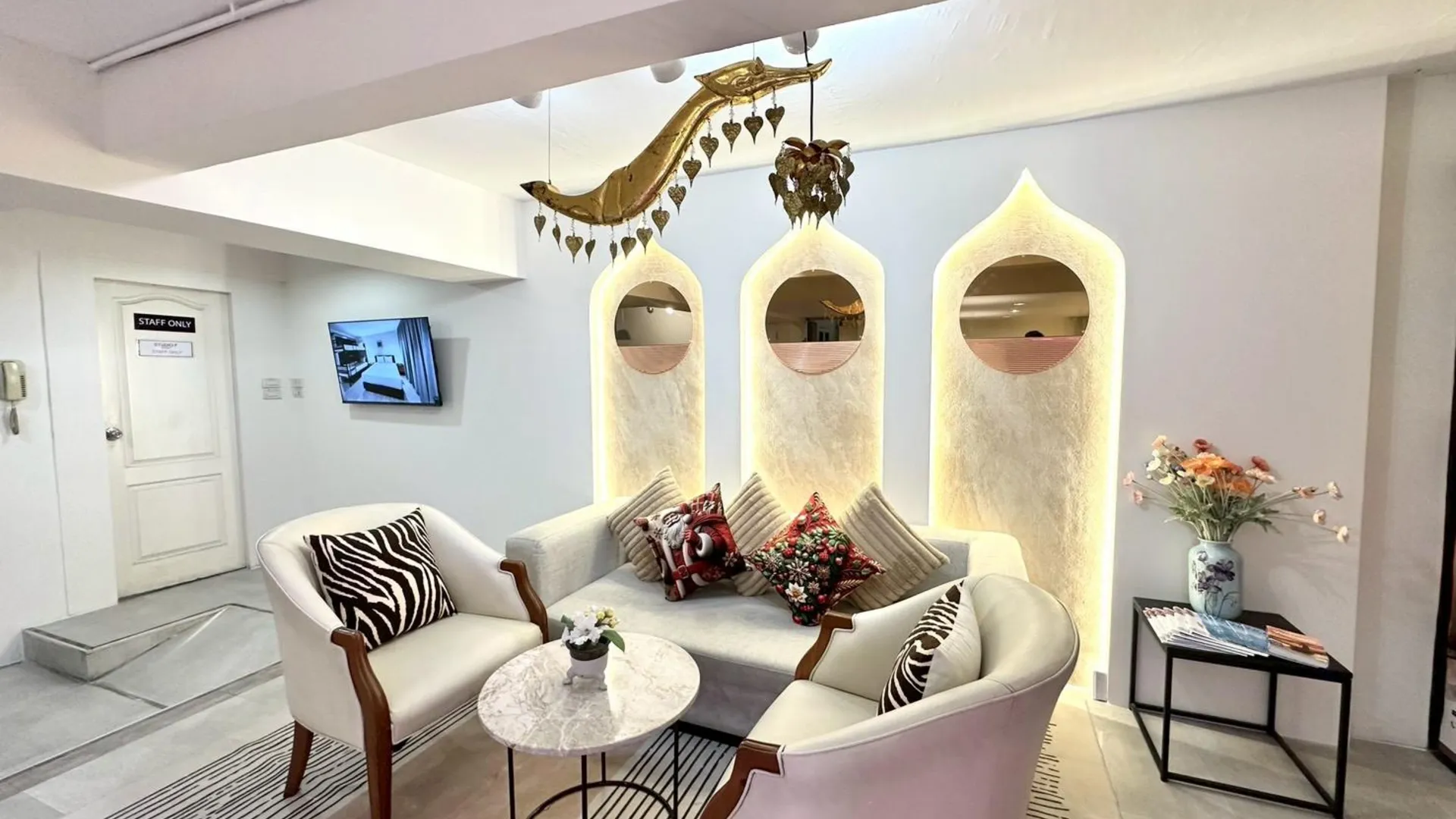 방콕 스튜디오 F 수쿰빗 3성급 게스트하우스 로비