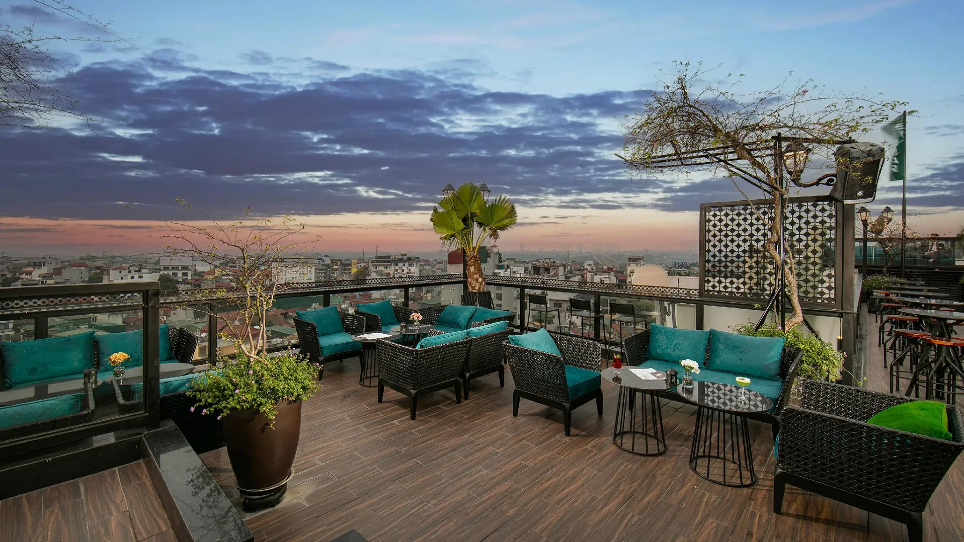 하노이 라 메조르 호텔 앤 스카이 바 4성급 호텔 로비