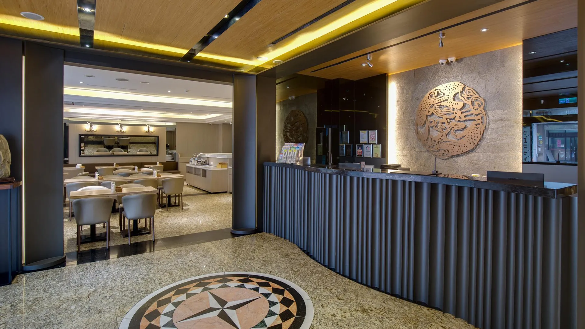 타이베이 이스트 드래곤 호텔 3성급 호텔 로비