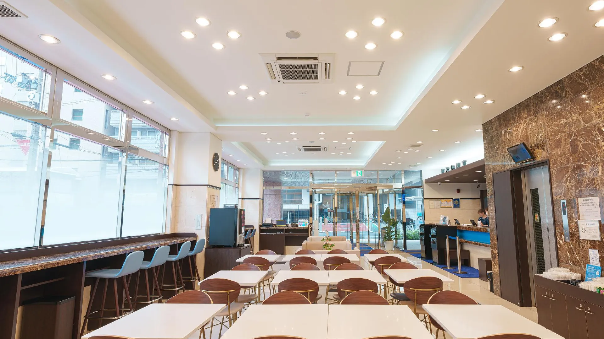 오사카 Toyoko Inn Osaka Hankyu Juso-eki Nishi-guchi No.2 3성급 호텔 로비