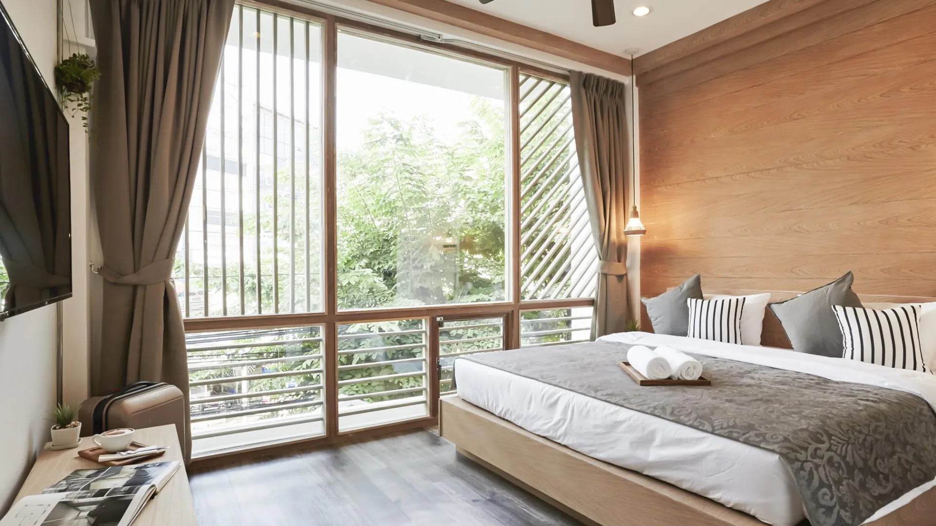 방콕 반 방콕 부티크 하우스 3성급 호텔 전망