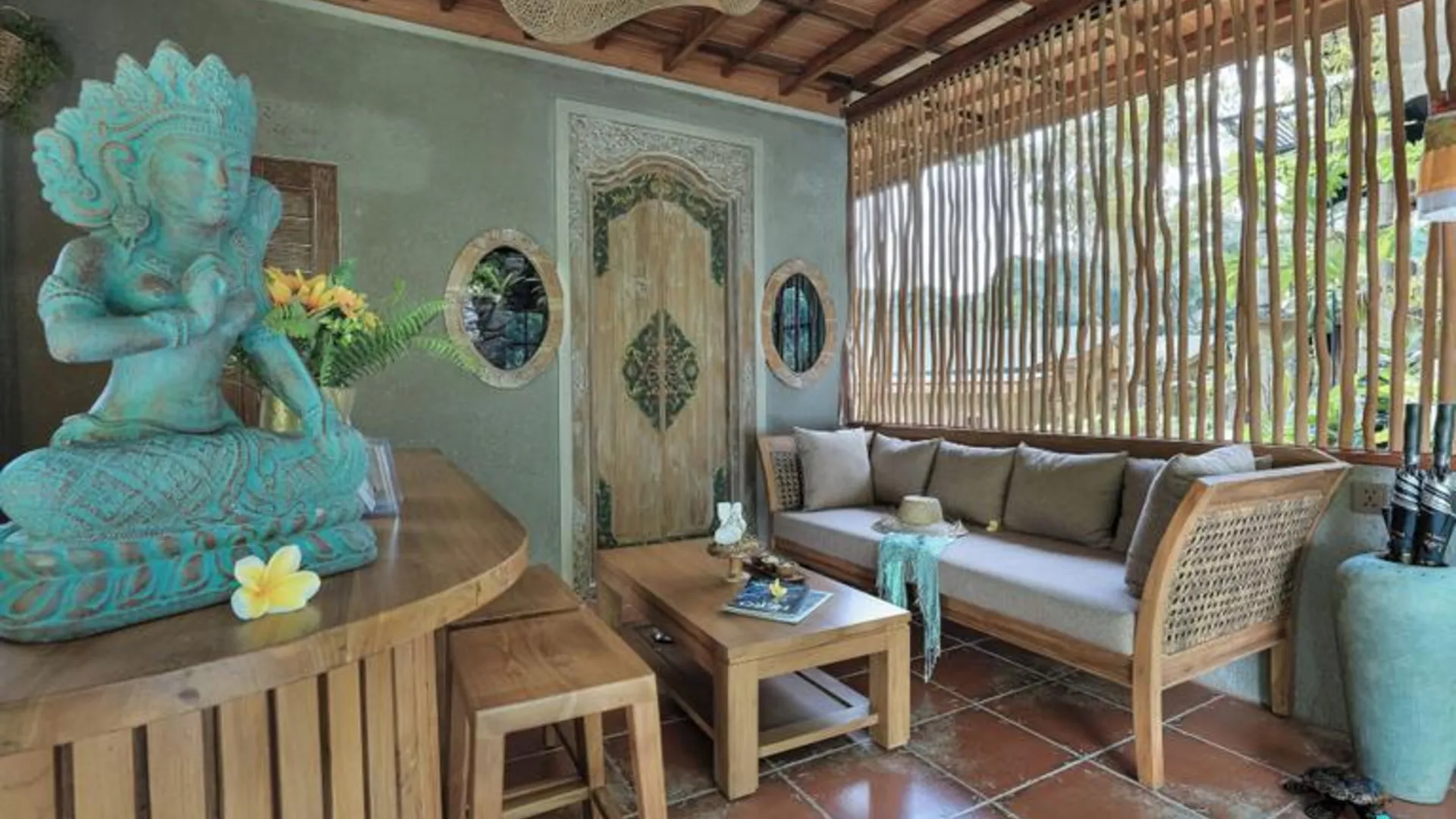 발리 알라모라 힐링 이스케이프 4성급 호텔 전망