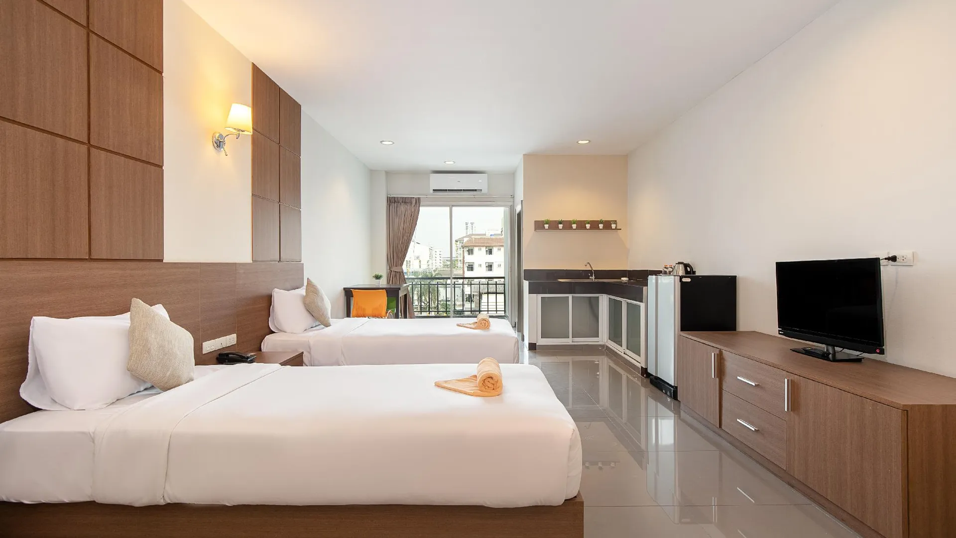 방콕 리 노바 플레이스 3성급 호텔 스위트룸