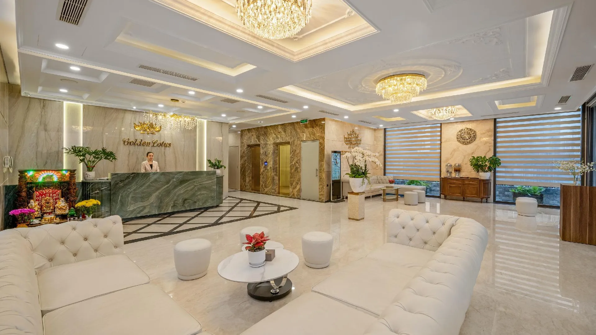 다낭 골든 로터스 호텔 다낭 - 루프탑 바 오션뷰 4성급 호텔 외관