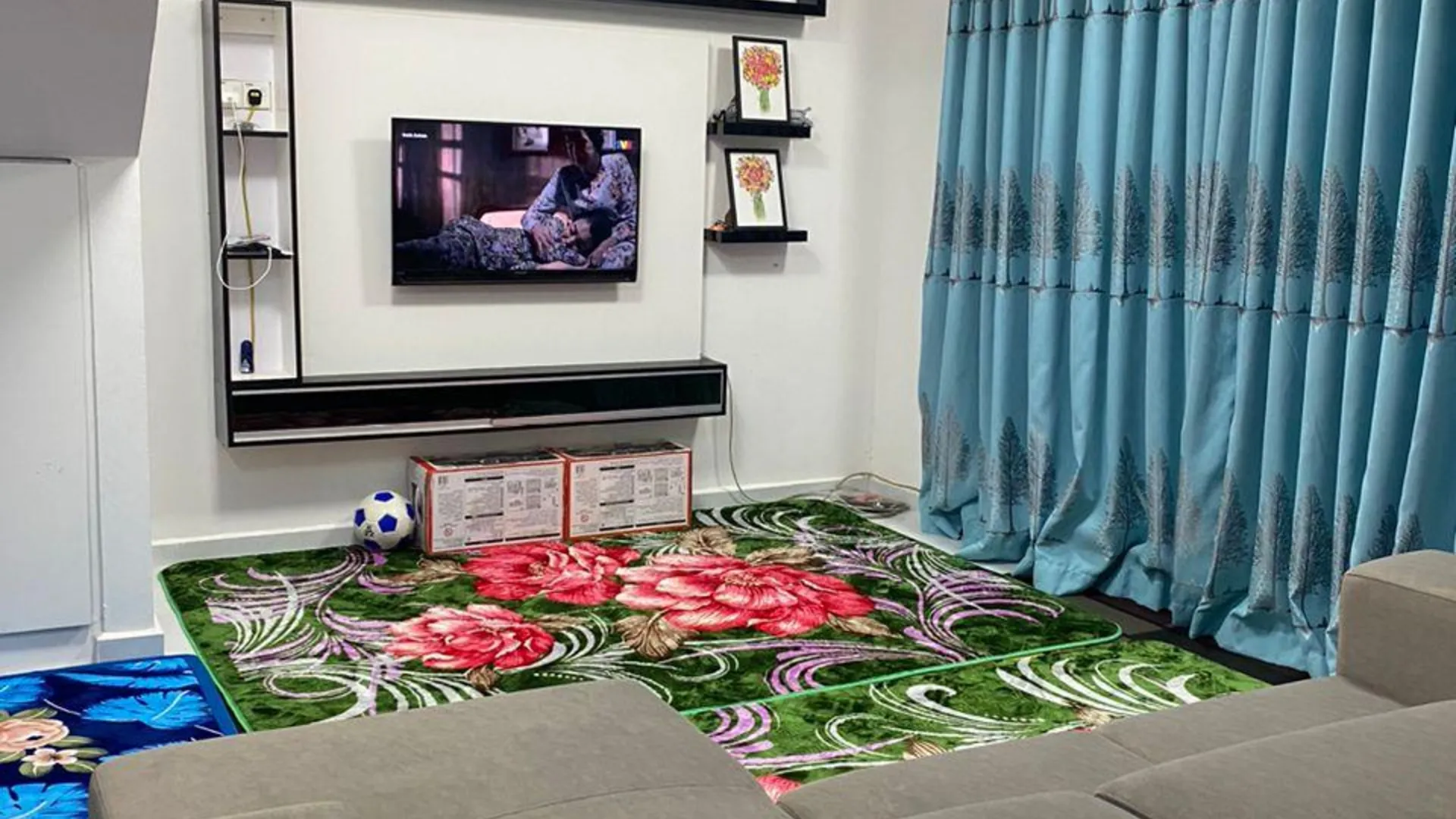 란타우 판장 캄풍 게레탁의 프라이빗 하우스 (1400m², 침실 4개, 프라이빗 욕실 3개) 2성급 싱글룸 스위트룸