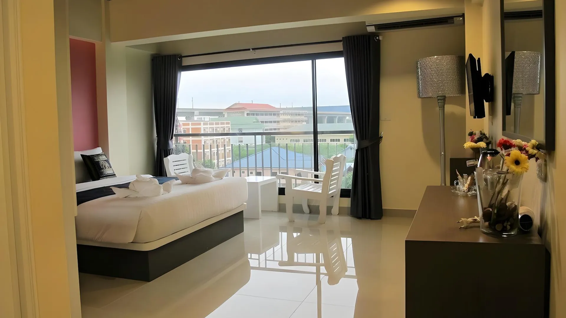 방콕 수완나품 오리엔탈 리조트 2성급 호텔 전망