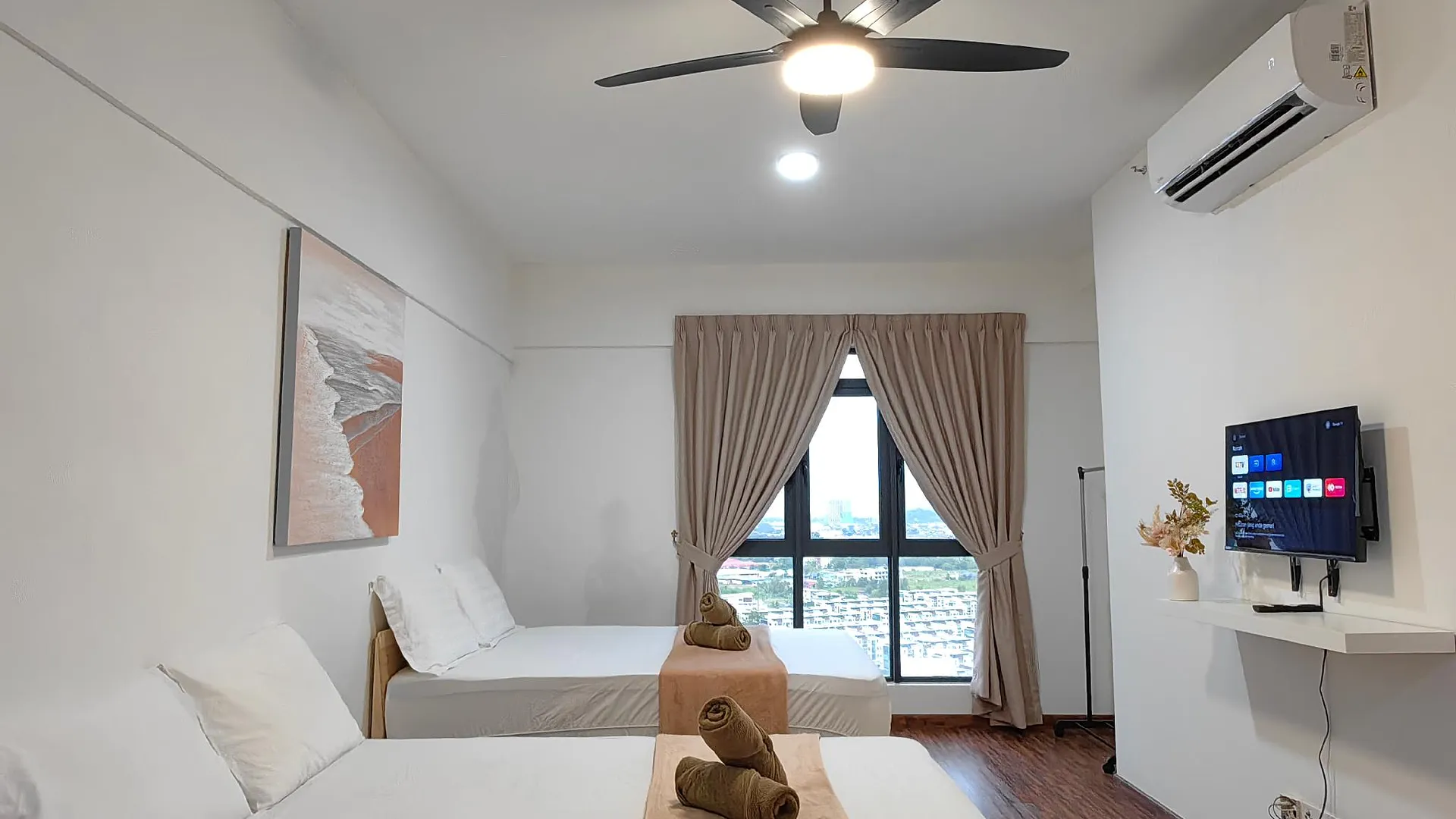 코타키나발루 크파얀의 아파트먼트 (m², 침실 1개, 프라이빗 욕실 1개) 4성급 싱글룸 스위트룸