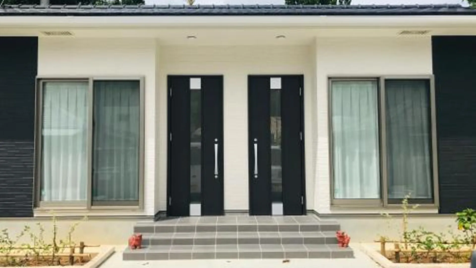 오키나와 본섬 Blue House 2성급 싱글룸 수영장