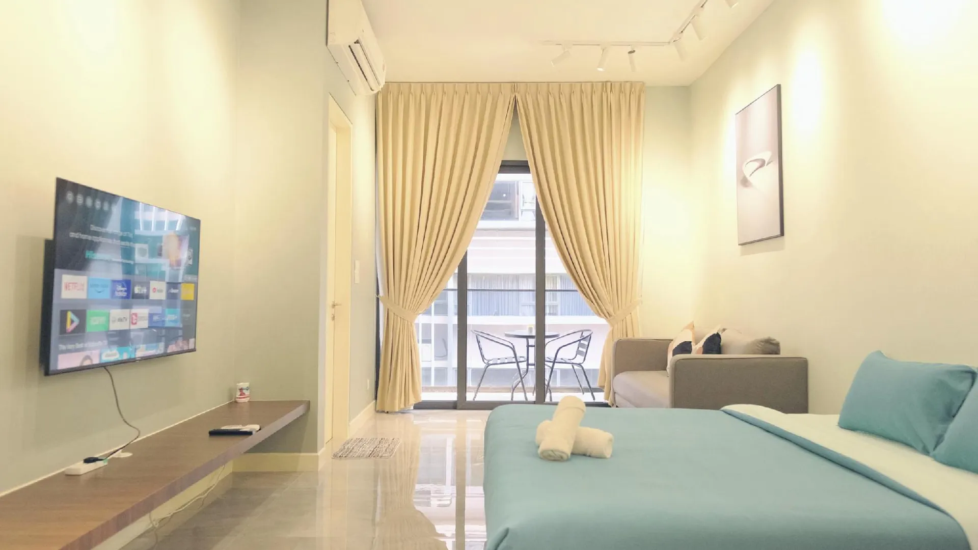 말라카 멜라카 라야의 스튜디오 아파트먼트 (40m², 프라이빗 욕실 1개) 3성급 싱글룸 스위트룸