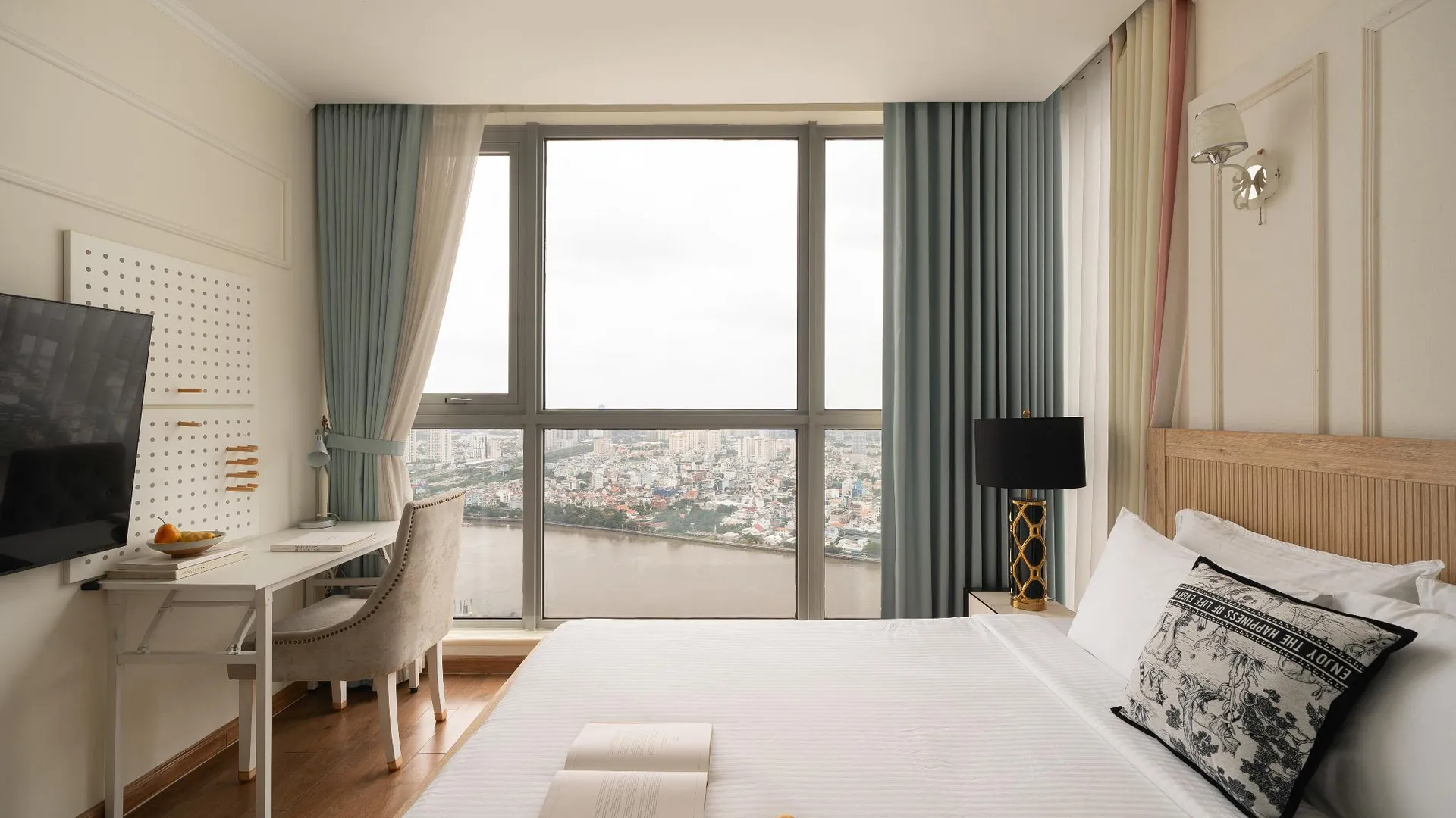 호치민 앨런 럭셔리 아파트먼트 - 빈홈즈 센트럴 파크 5성급 호텔 스위트룸