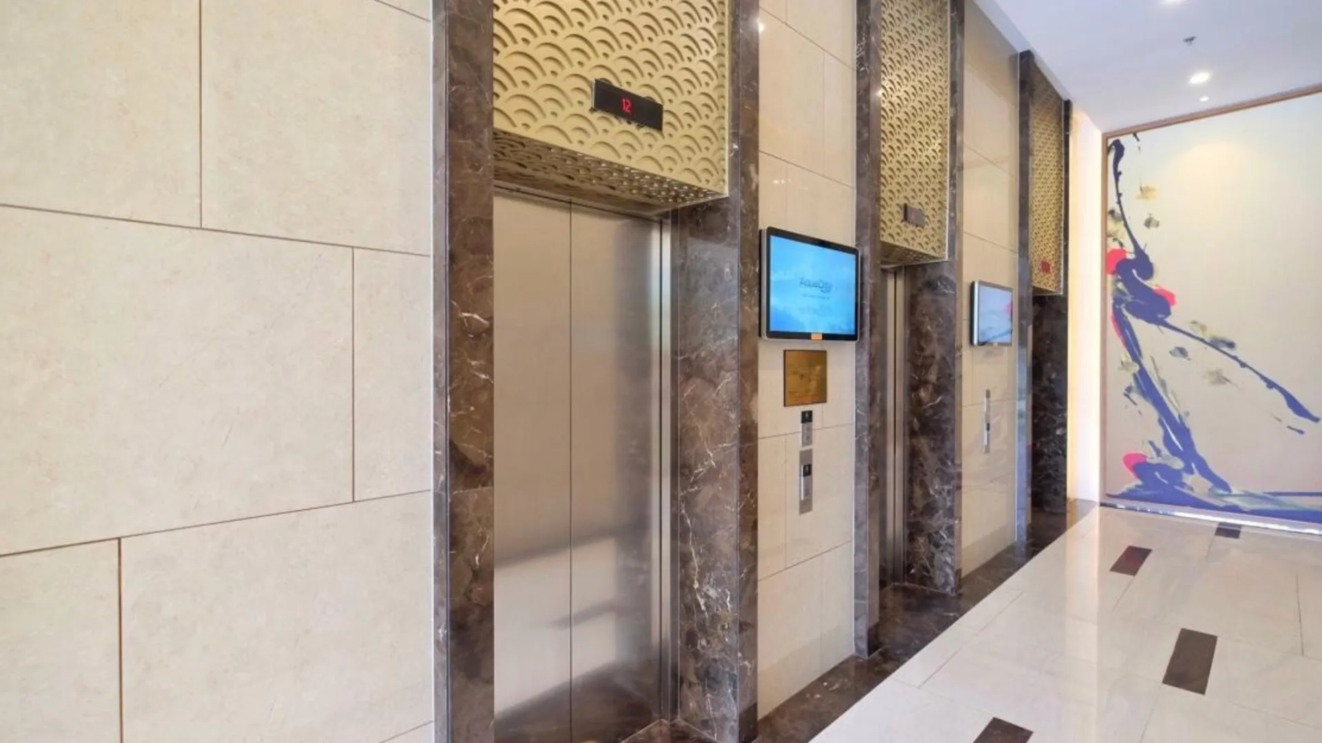 호치민 1군의 아파트먼트 (78m², 침실 2개, 프라이빗 욕실 2개) 3성급 싱글룸 전망