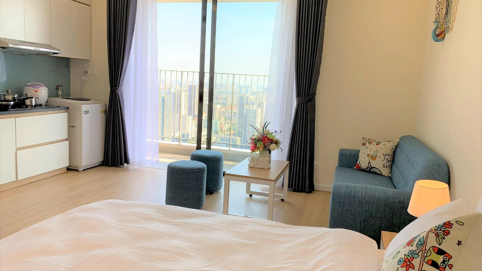 하노이 BI HOUSE @NICE VIEW@MORDEN @D'CAPITALE@Trung Hoa 4성급 게스트하우스 스위트룸