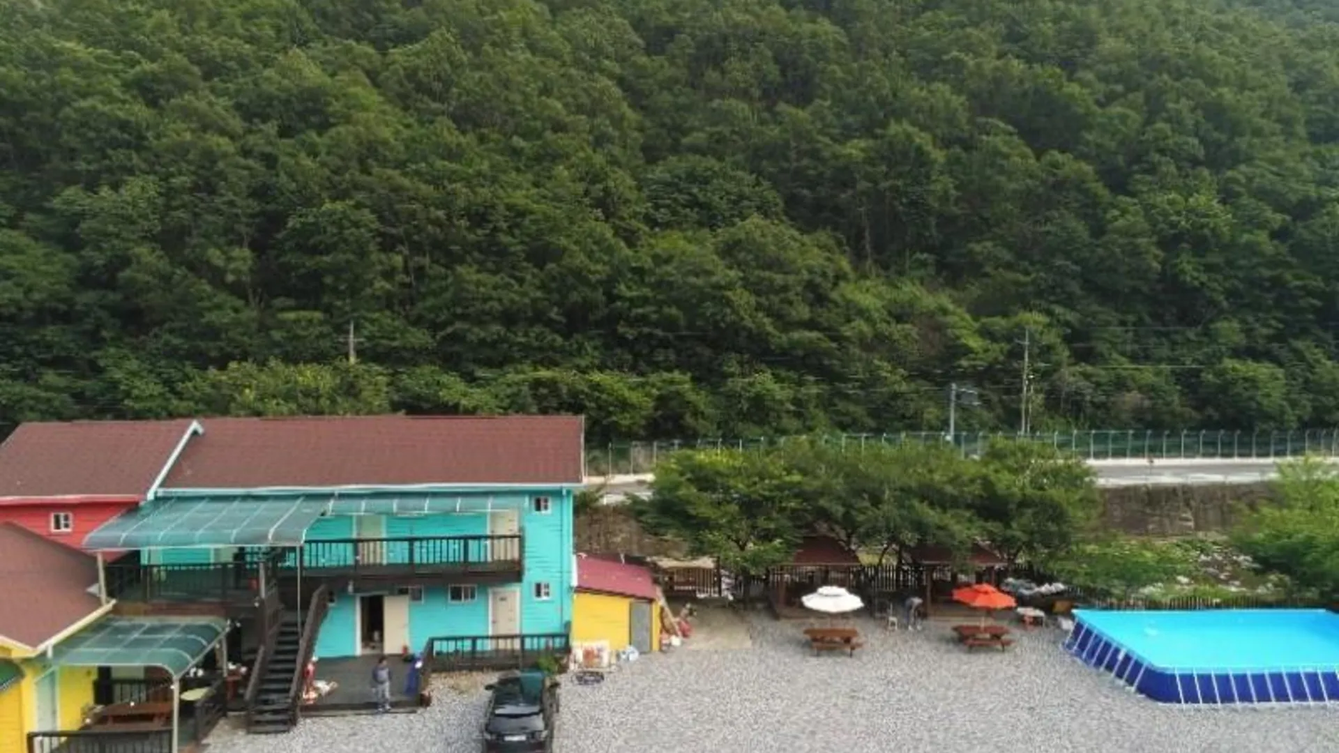 양산 밀양 미리내펜션 2성급 게스트하우스 수영장