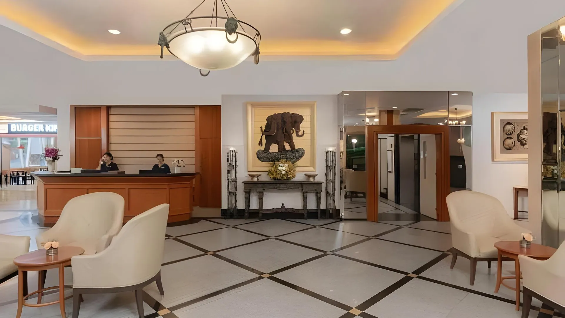 방콕 그랜드 다이아몬드 스위트 호텔 4성급 호텔 부대시설