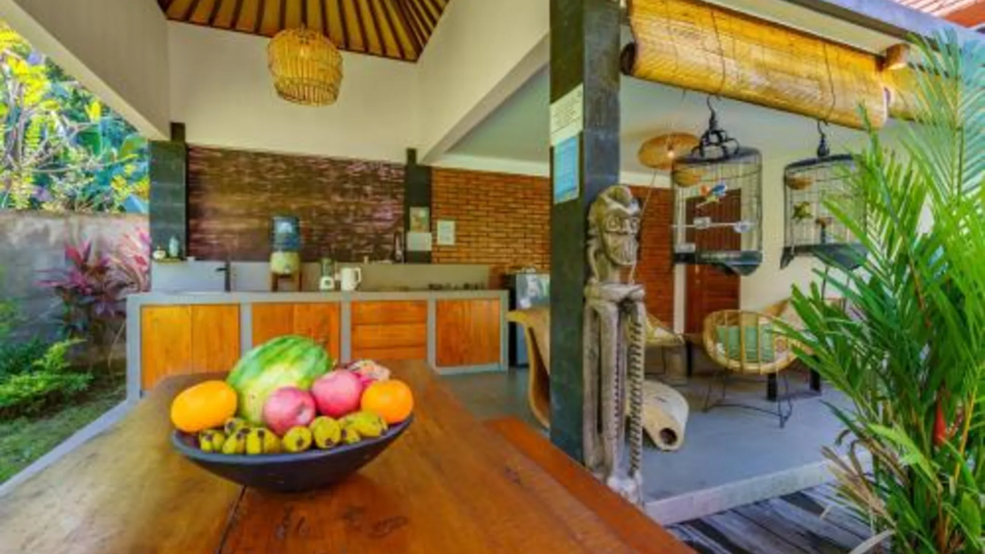 발리 Coco Garden Pool Villas 3성급 호텔 전망