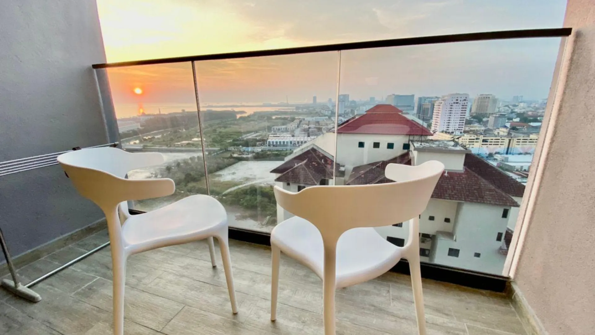 말라카 멜라카 라야의 스튜디오 아파트먼트 (42m², 프라이빗 욕실 1개) 4성급 싱글룸 수영장