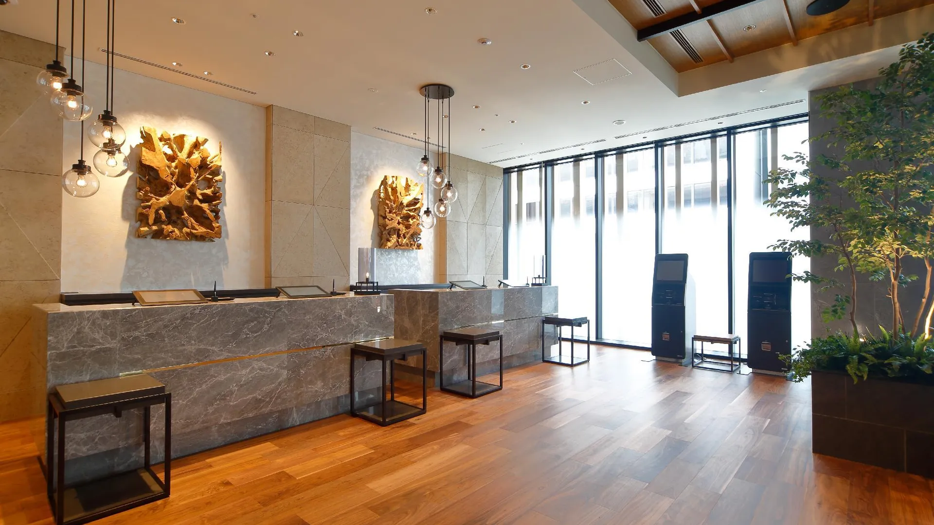 오사카 미야코 시티 오사카 혼마치 4성급 호텔 로비