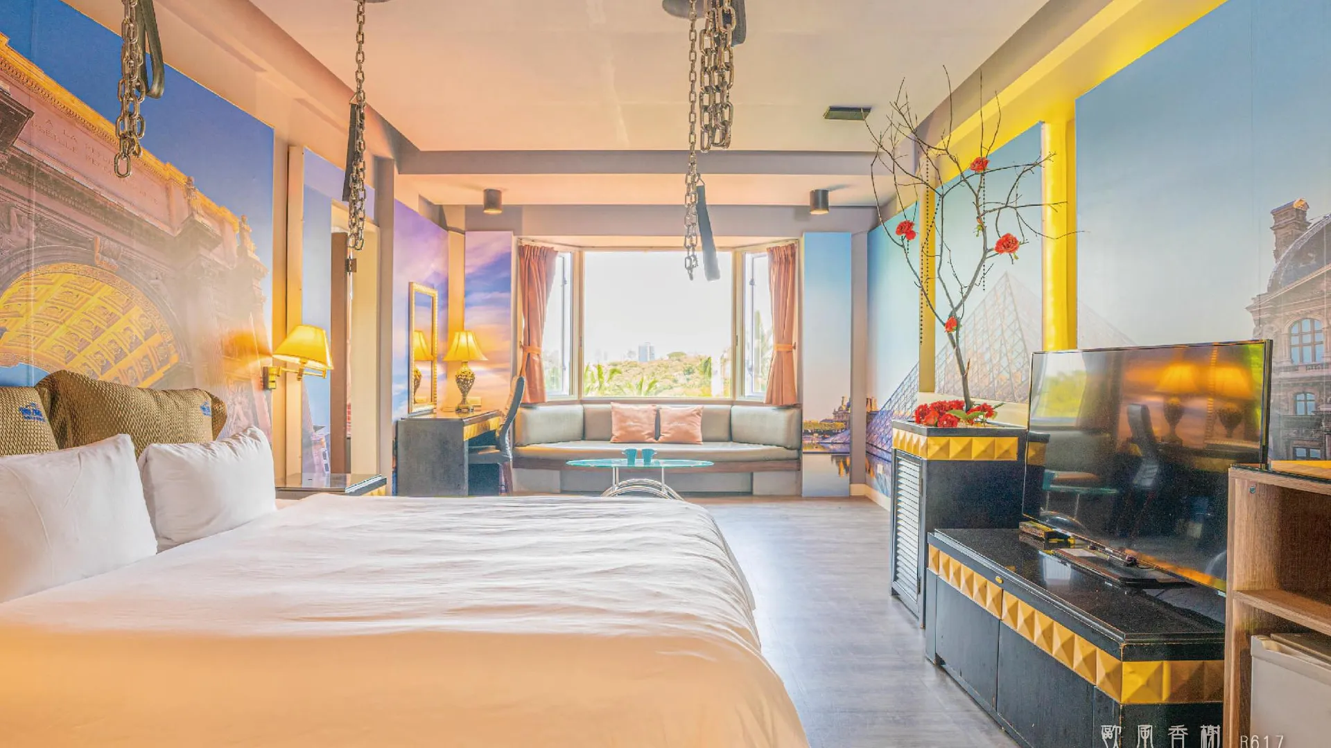 타이베이 리갈 빌라 호텔 3성급 호텔 전망