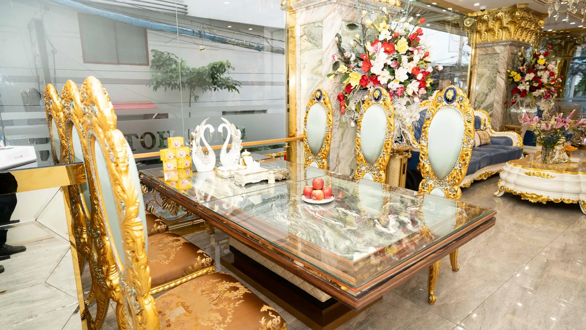 호치민 7s 켄 럭셔리 사이공 3성급 호텔 외관