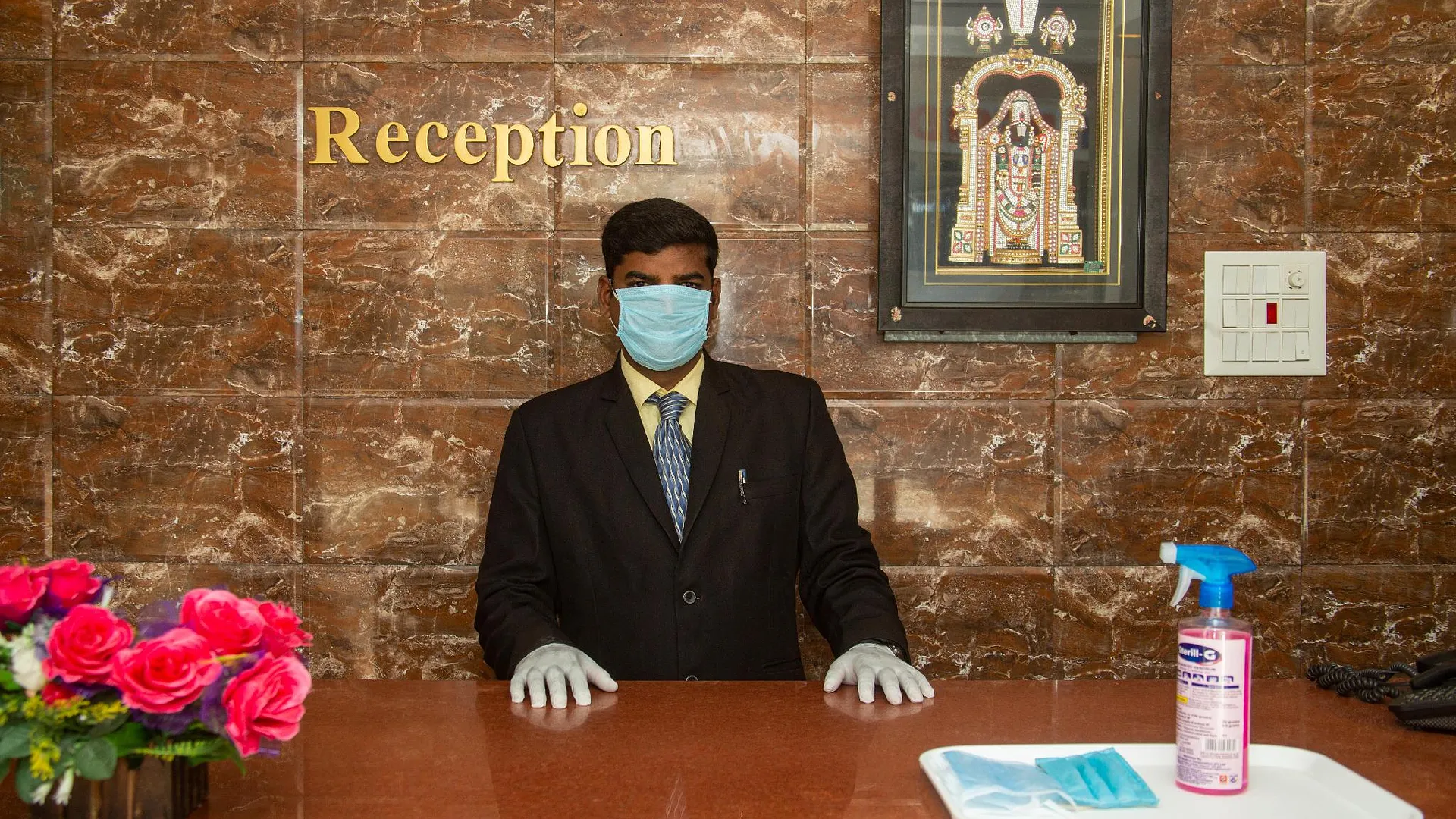 람메스와람 Brindavan Residency  3성급 호텔 외관