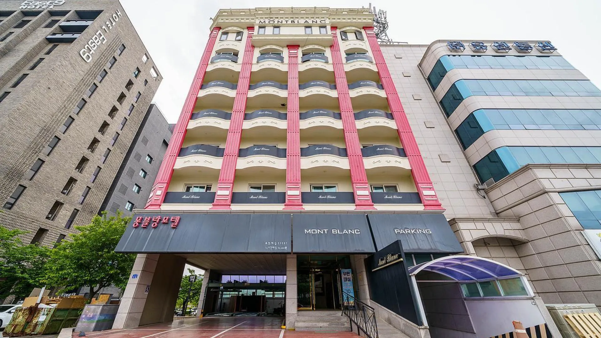 강릉 강릉 몽블랑 호텔 외관