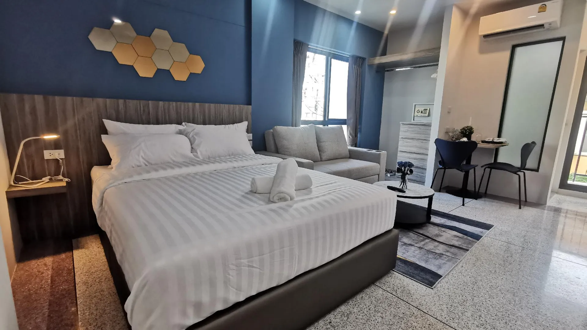 방콕 ABC@48 호텔 앤 서비스 아파트먼트 4성급 호텔 스위트룸