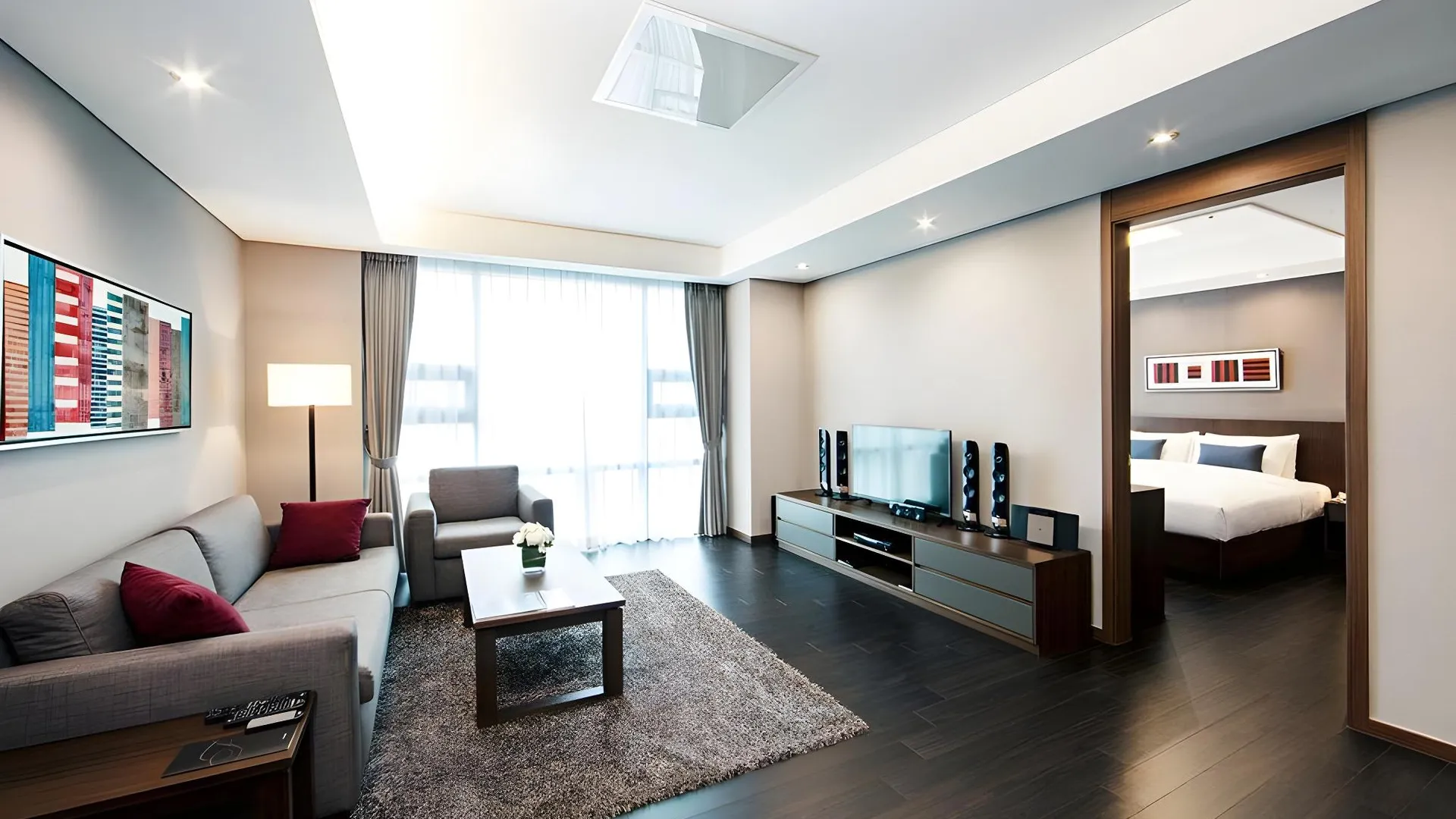 서울 프레이저 플레이스 센트럴 서울 레지던스 4성급 호텔 스위트룸