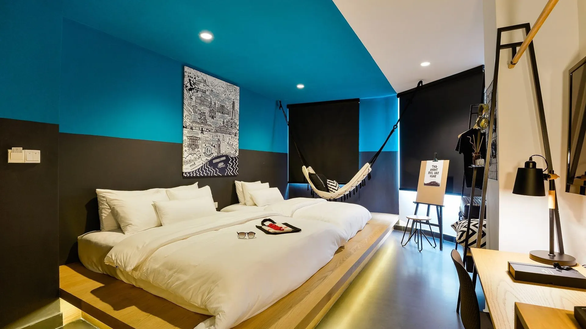 호치민 더 해먹 호텔 파인 아츠 뮤지엄 3성급 호텔 스위트룸