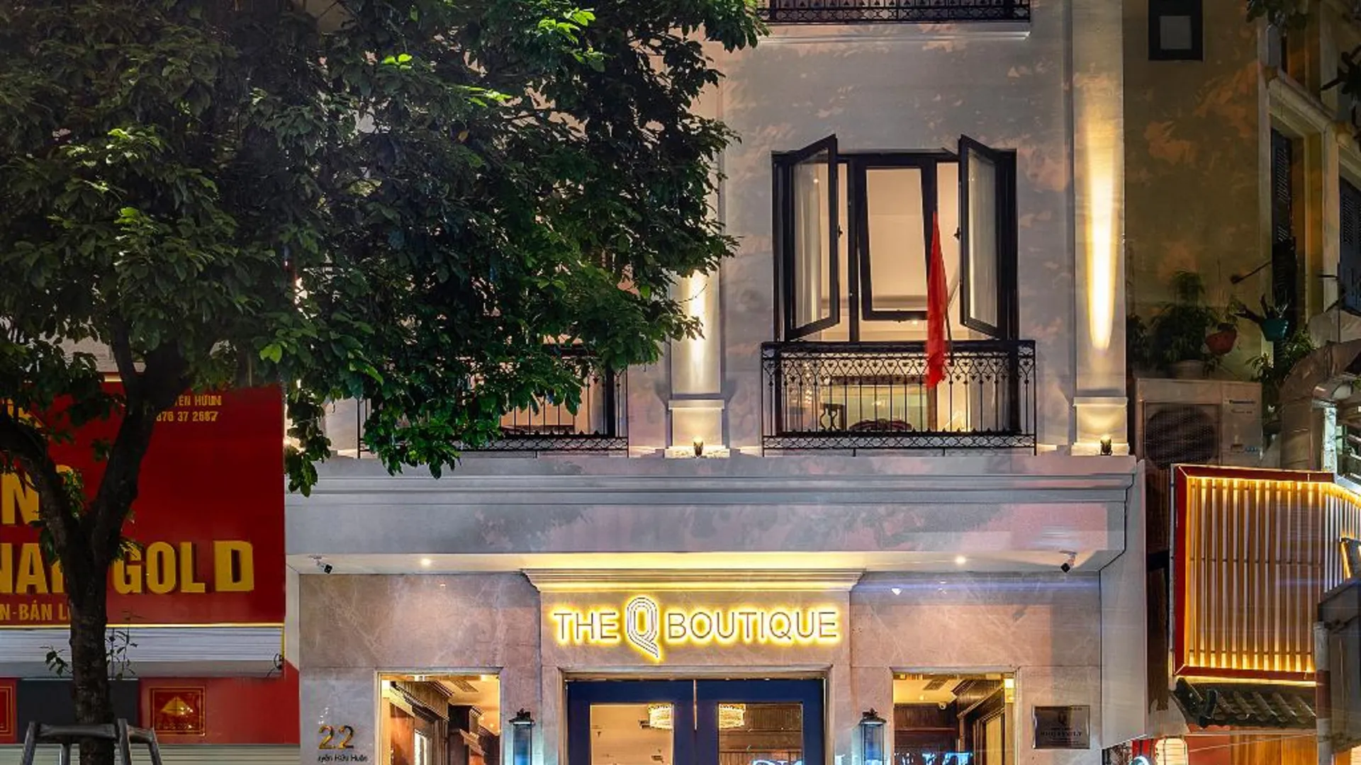 하노이 더 Q 부티크 호텔 4성급 호텔 전망