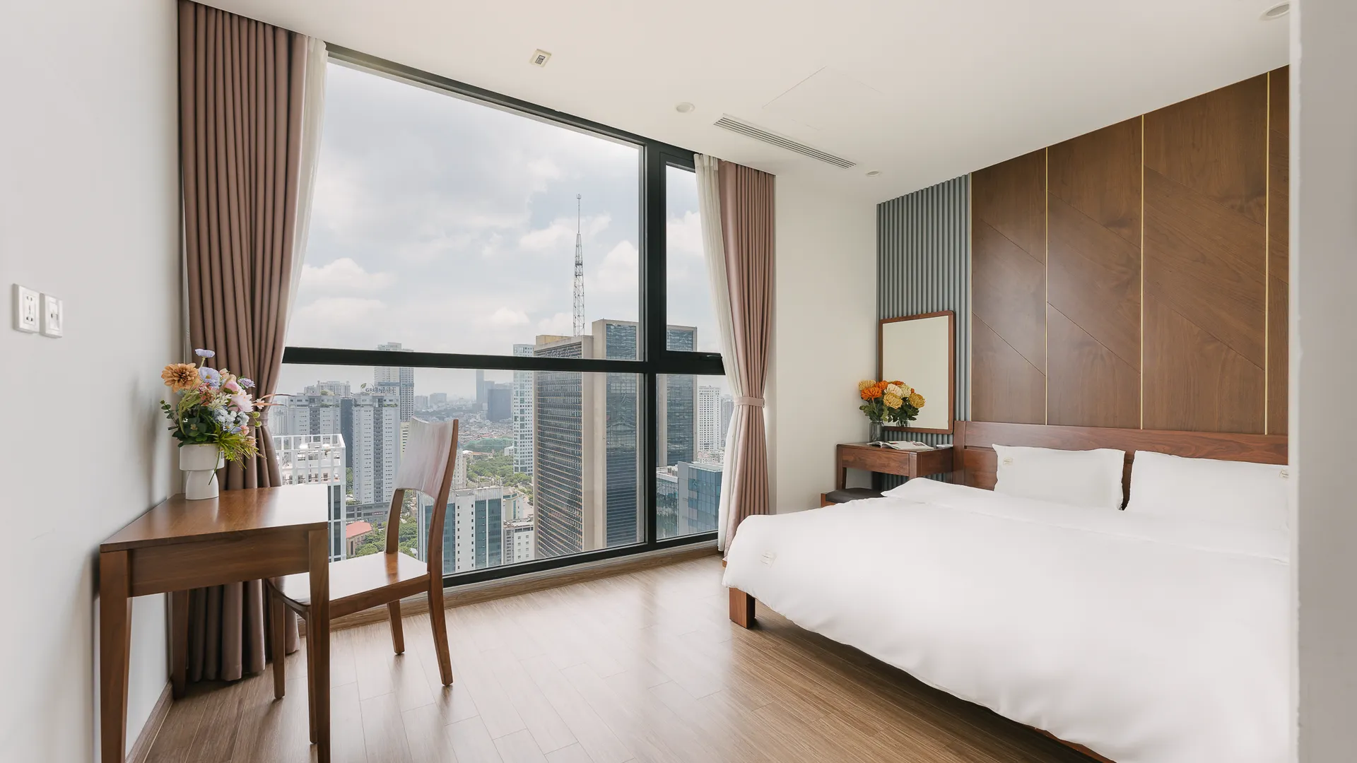 하노이 빈홈 스카이 레이크 5성급 게스트하우스 스위트룸