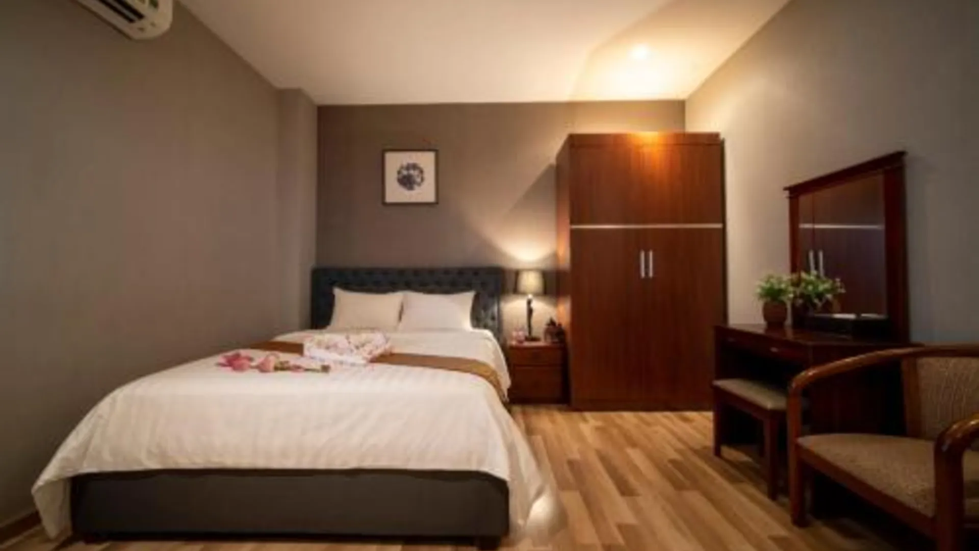 호치민 센 스파 서비스 아파트먼트 4성급 호텔 객실