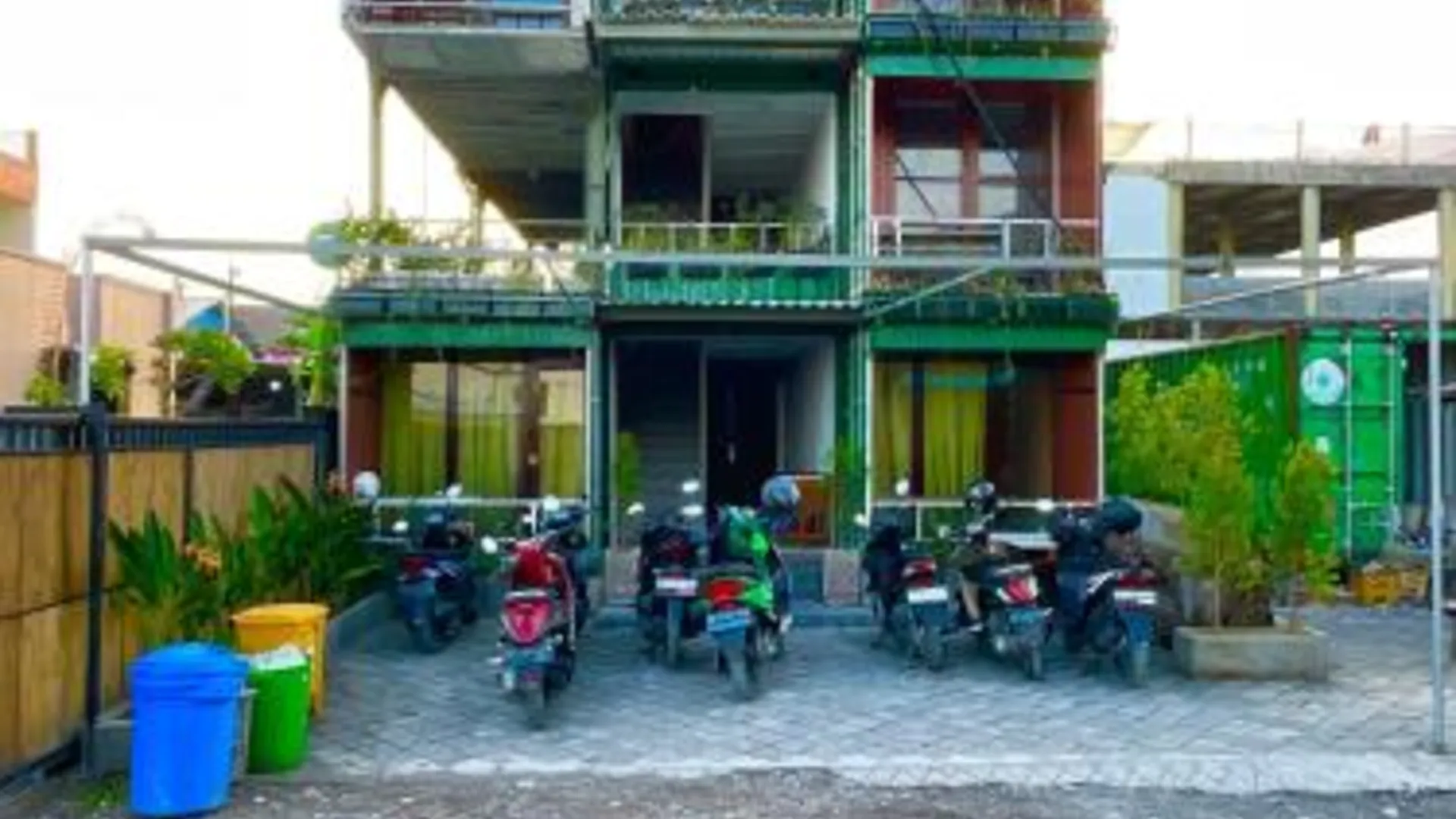 발리 trees inn Bali Denpasar 3성급 게스트하우스 전망