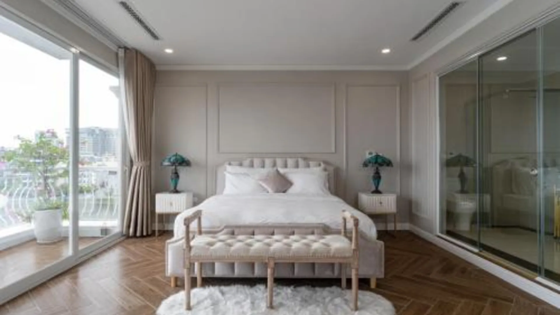 하노이 럭스 파라다이스 레지던스 쑤언 지에우 4성급 호텔 스위트룸