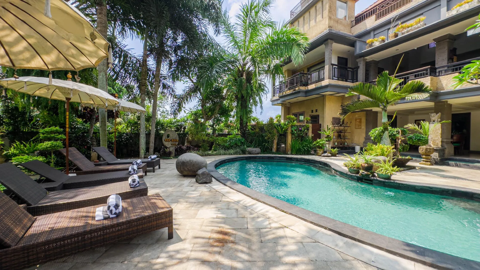 발리 우마 다나 우붓 3성급 호텔 객실