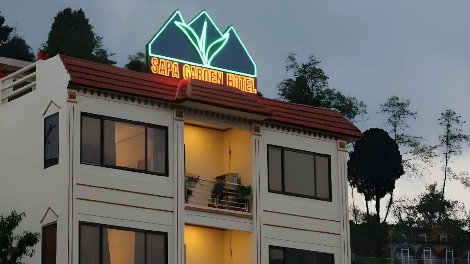 사파 사파 가든 호텔 3성급 호텔 외관