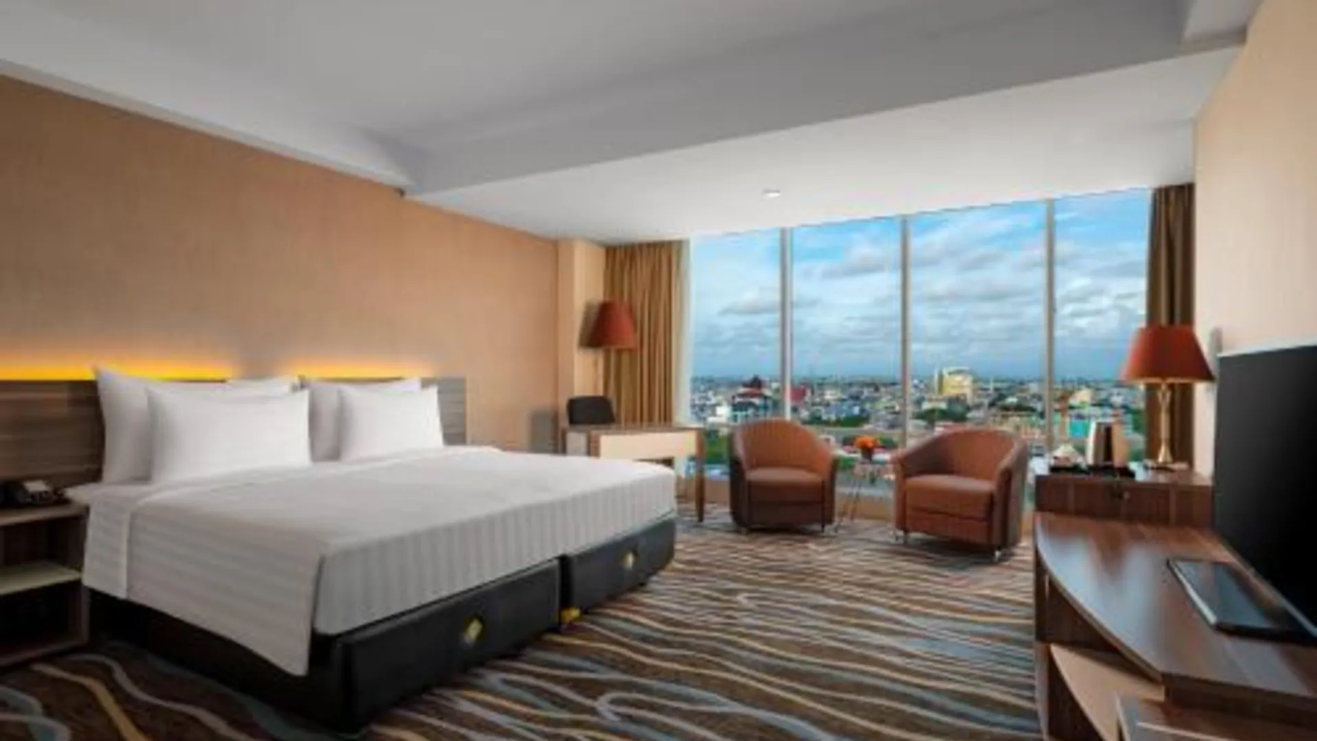 마카사르 스위스-벨호텔 마카사르 4성급 호텔 전망