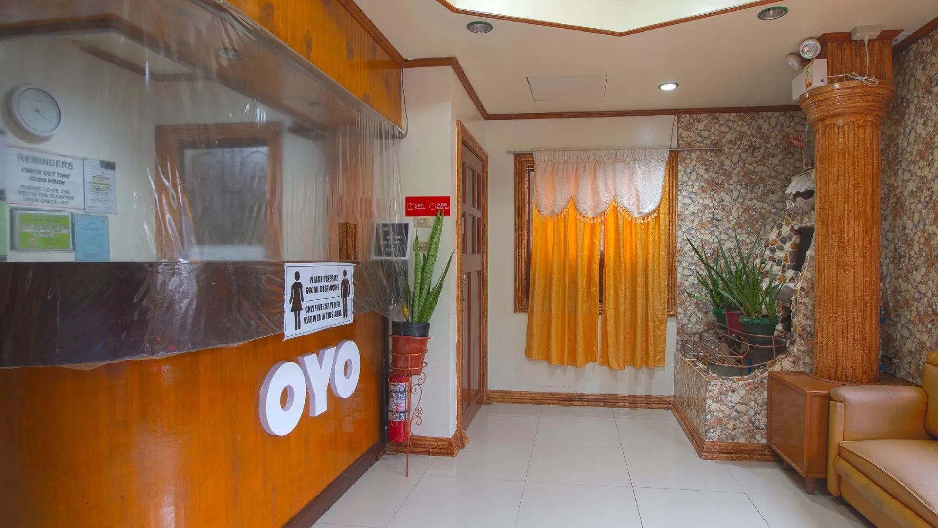 세부 오요 788 리사스 게스트하우스 4성급 게스트하우스 로비