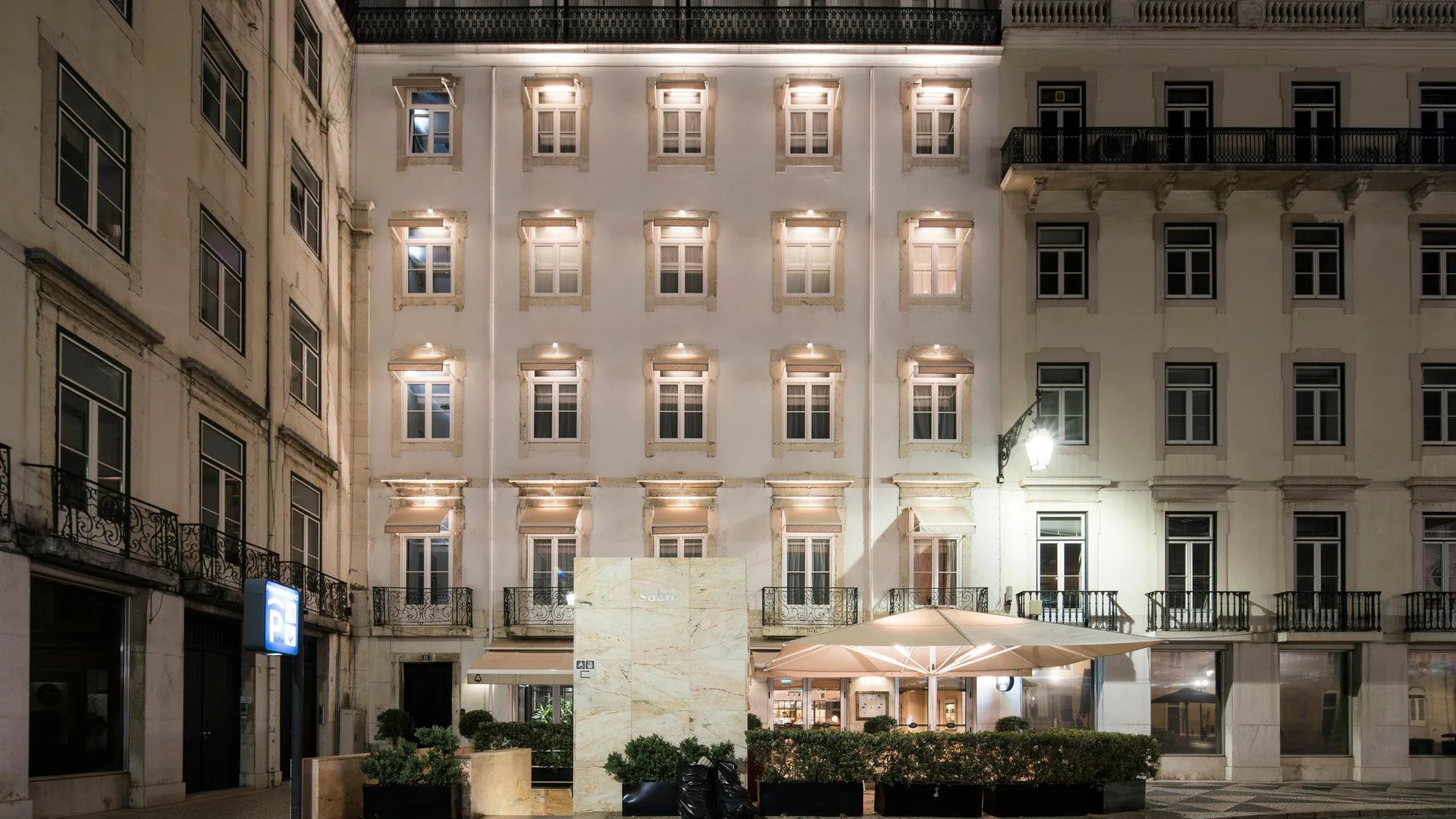 리스본 알마루사 바이사 치아도 4성급 호텔 수영장