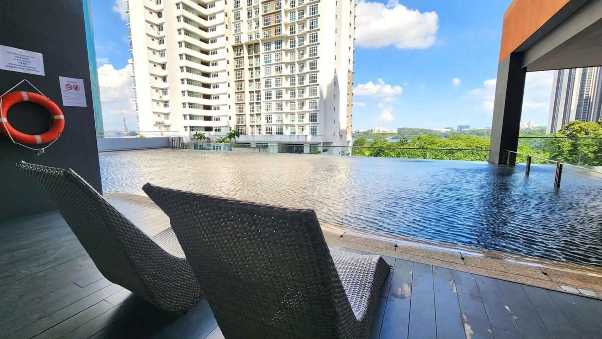 조호바루 / 조호르바루 조호바루의 아파트먼트 (103m², 침실 2개, 프라이빗 욕실 2개) 4성급 게스트하우스 레스토랑