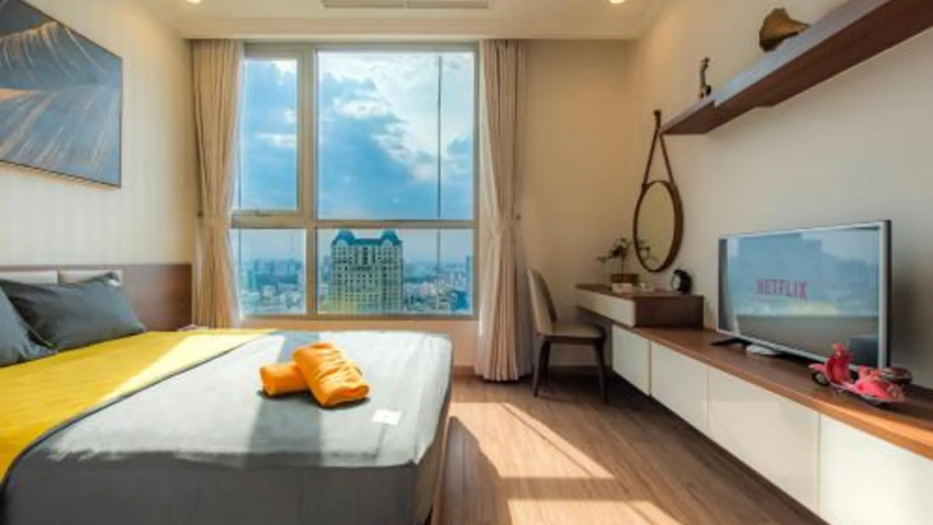 호치민 래디슨 럭셔리 아파트-랜드마크 81 지역 앤 그레이트 파크 3성급 게스트하우스 스위트룸