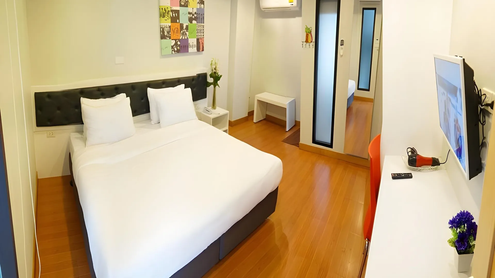 방콕 마논논트 호텔 앤 아파트먼트 2성급 호텔 객실