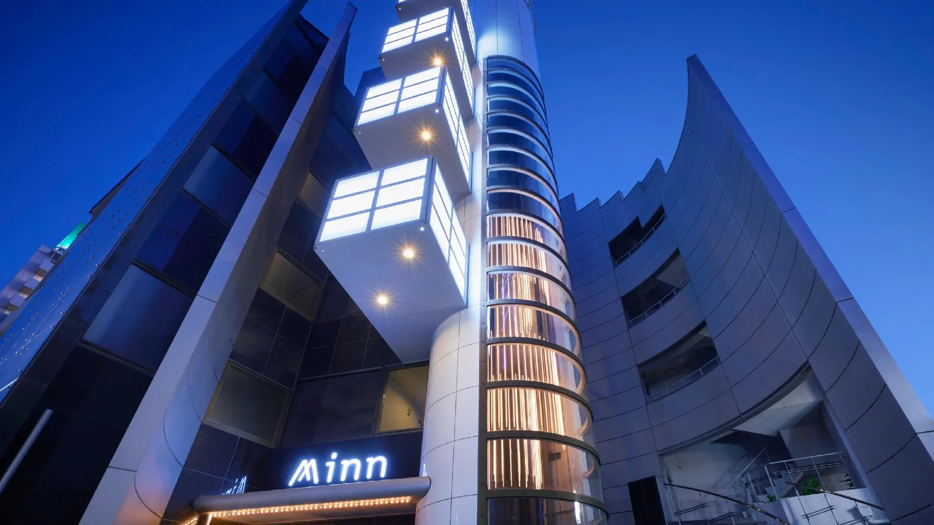 오사카 민 주소 3성급 호텔 로비